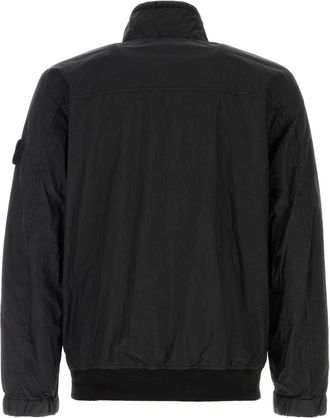 Stone Island Nylon Lightweight Jacket - Black