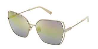 Nina Ricci SNR380 300X Womens Sunglasses Gold Size 59