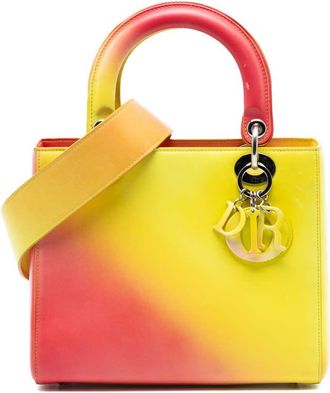Dior Pre-owned Dior Medium Ombre Calfskin Lady Dior Ladies X66TRVL4DT8QEEUA