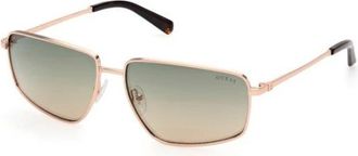 Guess Authentieke Stijlvolle Brillen met Topkwaliteit - Heren - Zonnebrillen - Geel - 62 MM - Accessoires