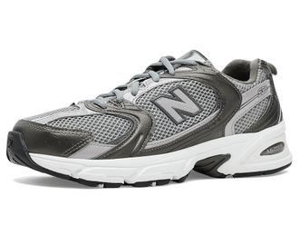 New Balance Classics 530 Athletic Shoes Black Metallic/Truffle Salt : US Mens 11 - Womens 12.5 D - Medium, Textile