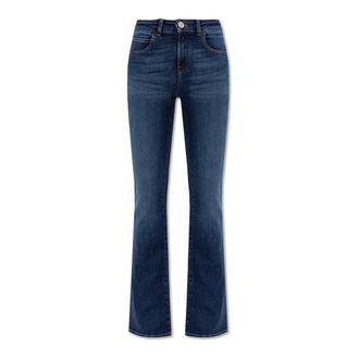 Emporio Armani Bootcut Jeans, female, Blue, W27, ASV J47 Mid-High Rise Jeans