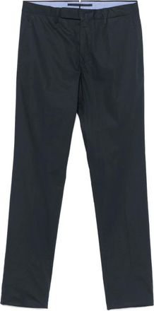 Incotex Blauwe Broeken - Heren - Straight fit broeken - Blauw - XL - Broeken