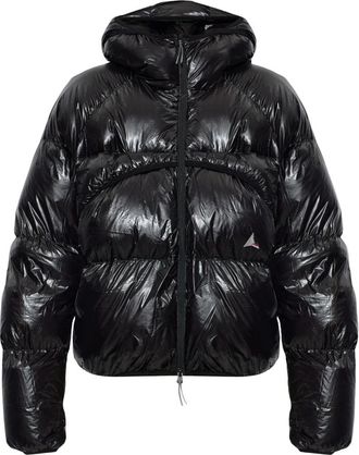 Roa Donsjack met capuchon - Dames - Outdoorjassen - Zwart - L - Fitness