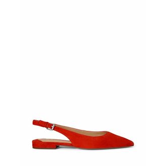 Ralph Lauren Emellie su&egrave;de leren mary-jane ballerinas