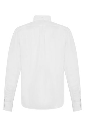 GANT Mens Linen Shirt White