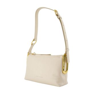 Marc Jacobs Womens The Juliette Messenger Crossbody - Marc Jacobs Leather Ivory Cowhide Bags Crossbodies