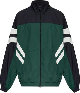 VETEMENTS Giacca con dettaglio a righe - Verde