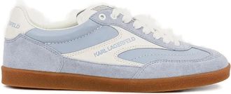 Karl Lagerfeld Leren sneakers - Blauw