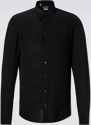 Dolce & Gabbana Camicia in cr&ecirc;pe de chine di seta