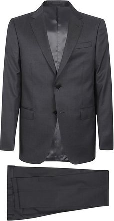 Ermenegildo Zegna Kleedjes - Heren - Business pakken - Grijs - XL - Kostuums