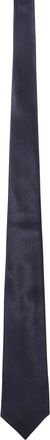 Kiton Blue cotton tie