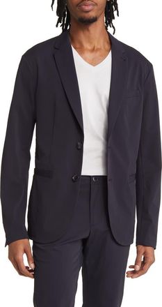 A|X Armani Exchange Ultra Stretch Twill Blazer in Navy at Nordstrom, Size 36