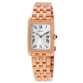 Seiko Quartz Silver Dial Ladies Watch HGG002P1
