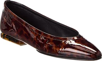Loro Piana Primula Patent Ballerina Flat