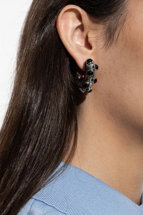 Marni Hoop Earrings, Womens, Silver