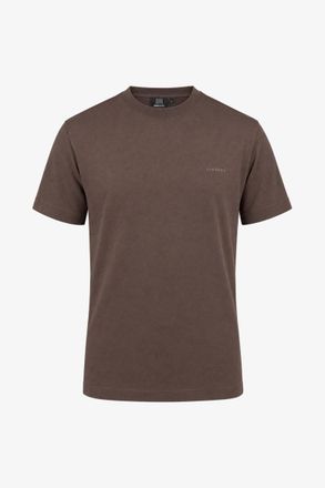 Genti Flower Backprint T-shirt | Bruin