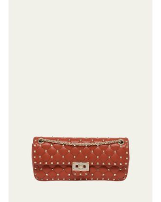 Valentino Garavani Quilted Rockstud Leather Shoulder Bag