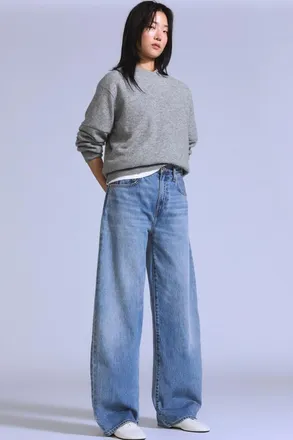 Levi's Vaqueros Drop Barrel - Mujer - 23X29 - Lavado medio / Box Kite