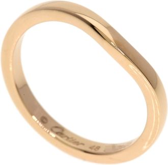 Cartier Pink Gold (18K) Band Ring (Pre-Owned)