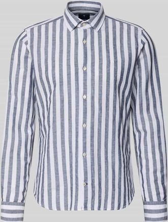 Joop Slim Fit Business-Hemd mit Kentkragen Modell Pit in Marine, Gr&ouml;&szlig;e 38