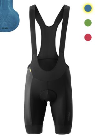 Gonso Fahrradhose GONSO SITIVO Bib M, Damen, Gr. 4XL, Normalgr&ouml;ssen, blau, 65% Polyamid, 35% Elasthan, Hosen Fahrradhose, Herren Radhose, Radlerhose mit spe