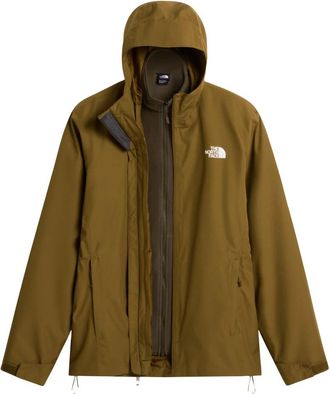 The North Face Quest Mono Triclimate 3-in-1 Jas - Heren - Windbreakers - Groen - S - Polyester - Fitness