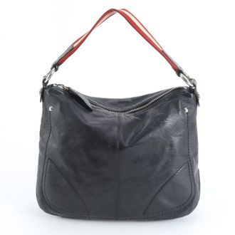 Bally Black Leather Handbag Shoulder Bag Tote Bag (Pre-Owned)