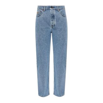 Chlo&eacute; Straight Jeans, female, Blue, Size: W26 Straight-leg jeans