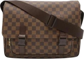 Louis Vuitton Pre-owned Vintage Cross Body Bag - Dames - Vintage Schoudertas - Bruin - ONE Size - Vintage