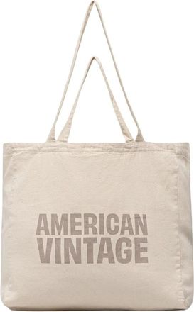 American Vintage Tote Bags - Dames - Shoppers - Beige - ONE Size - Tassen