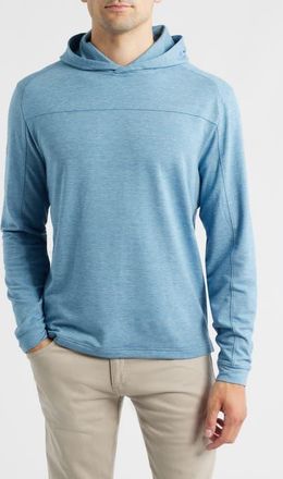 Johnnie-O Remmy Performance Hoodie in Carbon Fiber at Nordstrom, Size Xx-Large