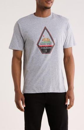 Volcom Californeye Graphic T-Shirt in Heather Grey at Nordstrom Rack, Size Xx-Large
