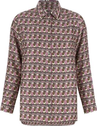 Max Mara Times Shirt - Dames - Overhemden - Veelkleurig - 2XS - Overhemden