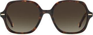 Carolina Herrera 55mm Square Sunglasses in 0O63-Ha at Nordstrom Rack