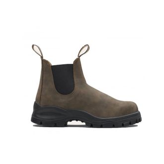 Blundstone Chelsea Lug Boot Brown Leather