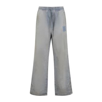 Amiri Wide Jeans, male, Blue, Size: L Relaxed Baggy Jean