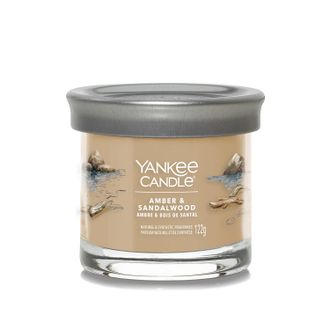 Yankee Candle Company Candela Amber Sandalwood in barattolo medio Yankee Candle