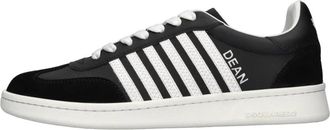 Dsquared2 Boxer Sneaker - Heren - Sneakers - Zwart - 39 EU - Leer - Schoenen