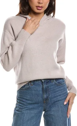 Fort&eacute; Cashmere Double Knit Cashmere Hoodie