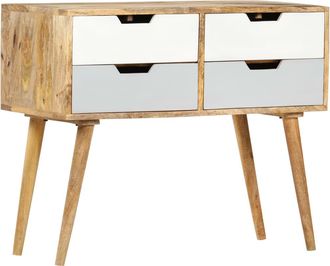 vidaXL Furniture Limited - Aparador De Madera Maciza De Mango 85x40x71