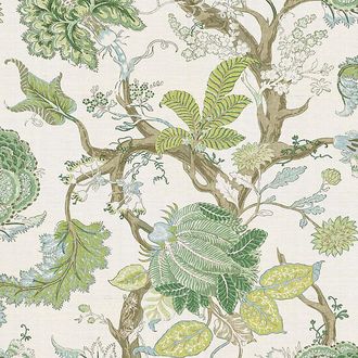 Ballard Designs South Hampton Wallpaper - Green - Ballard Designs