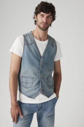 Levi's Chaleco Mission Denim - Hombre - XL - Azul / Howdy Parnter