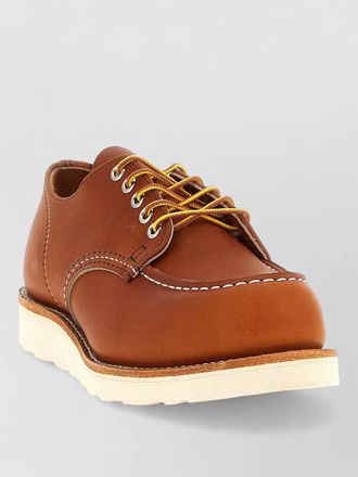 Red Wing Shoes leather lace-up shoes