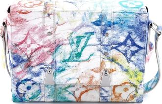 Louis Vuitton Trunk Messenger Bag Limited Edition Monogram Pastel Multicolor crossbody bag - Veelkleurig