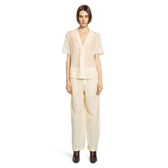 Saint Laurent Cotton Blend Long Jumpsuit Set