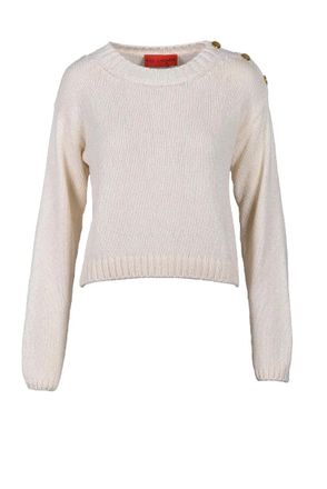 Wild Cashmere Silk/Polyamide Sweater - Cream
