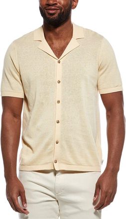 Onia Linen-Blend Camp Shirt
