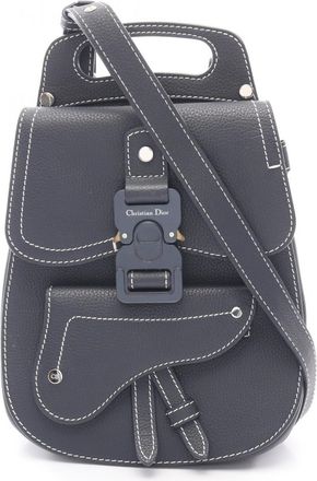 Dior Navy Leather Backpack (Pre-Owned)