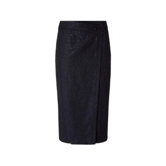 Pinko Falda Midi - Skirts - Mujer - Azul - XS